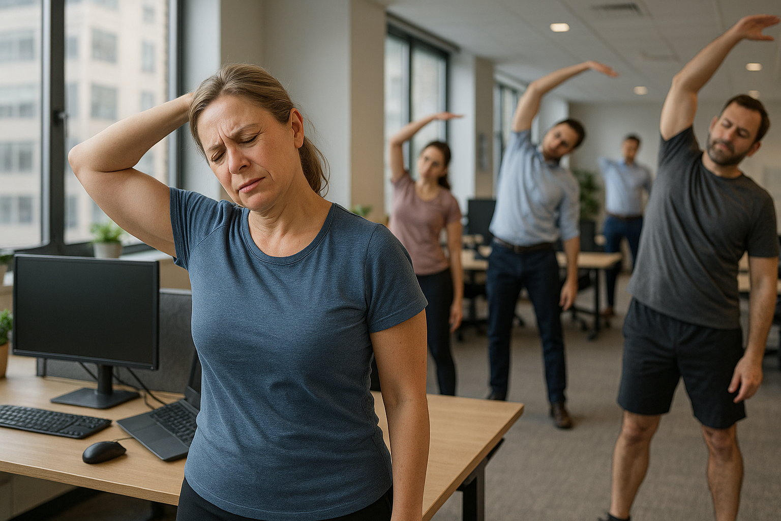 Firmamotion der gør en forskel: kombiner ergonomi og bevægelse