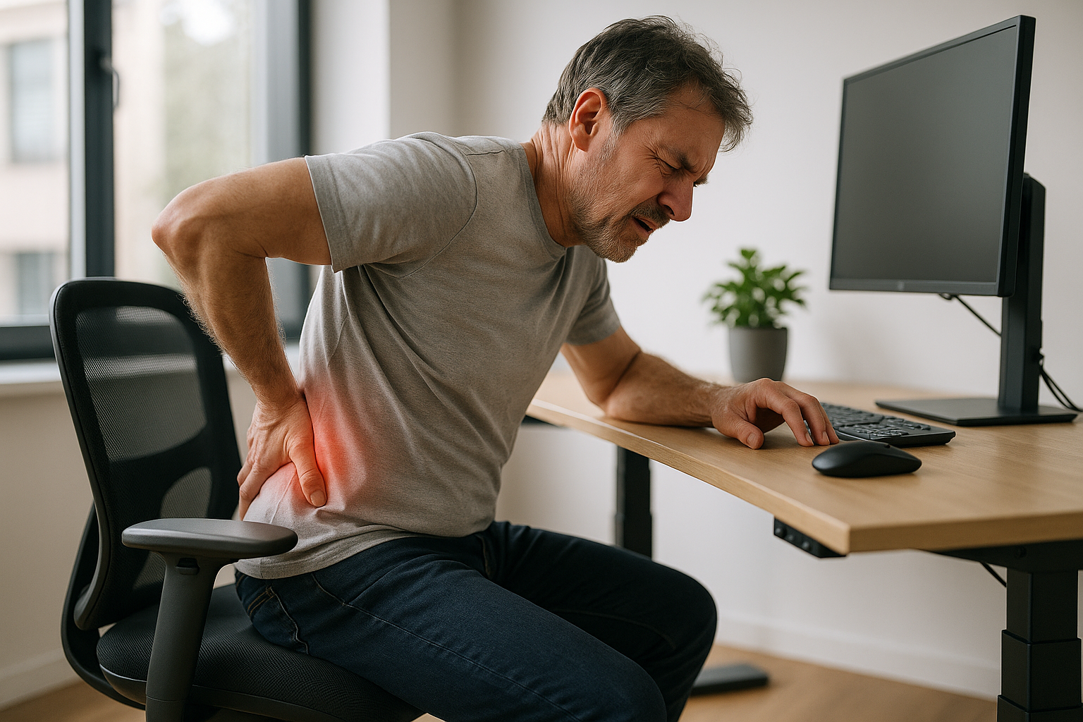 Slip af med betændelse i ryggen med ergonomiske løsninger
