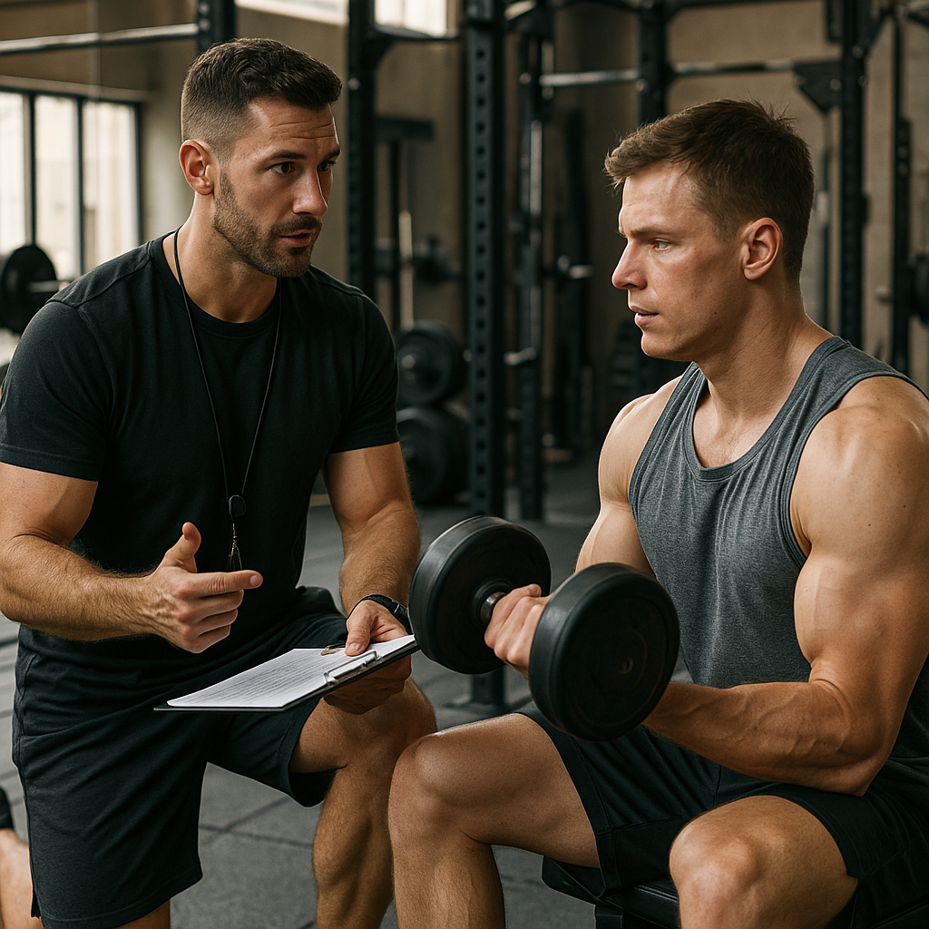 Fitness instruktør der løfter din træning til næste niveau