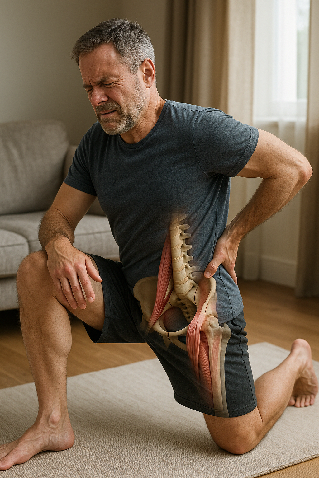 Slip af med stramme hoftebøjere: Effektive udstrækningsøvelser for psoas og hofte
