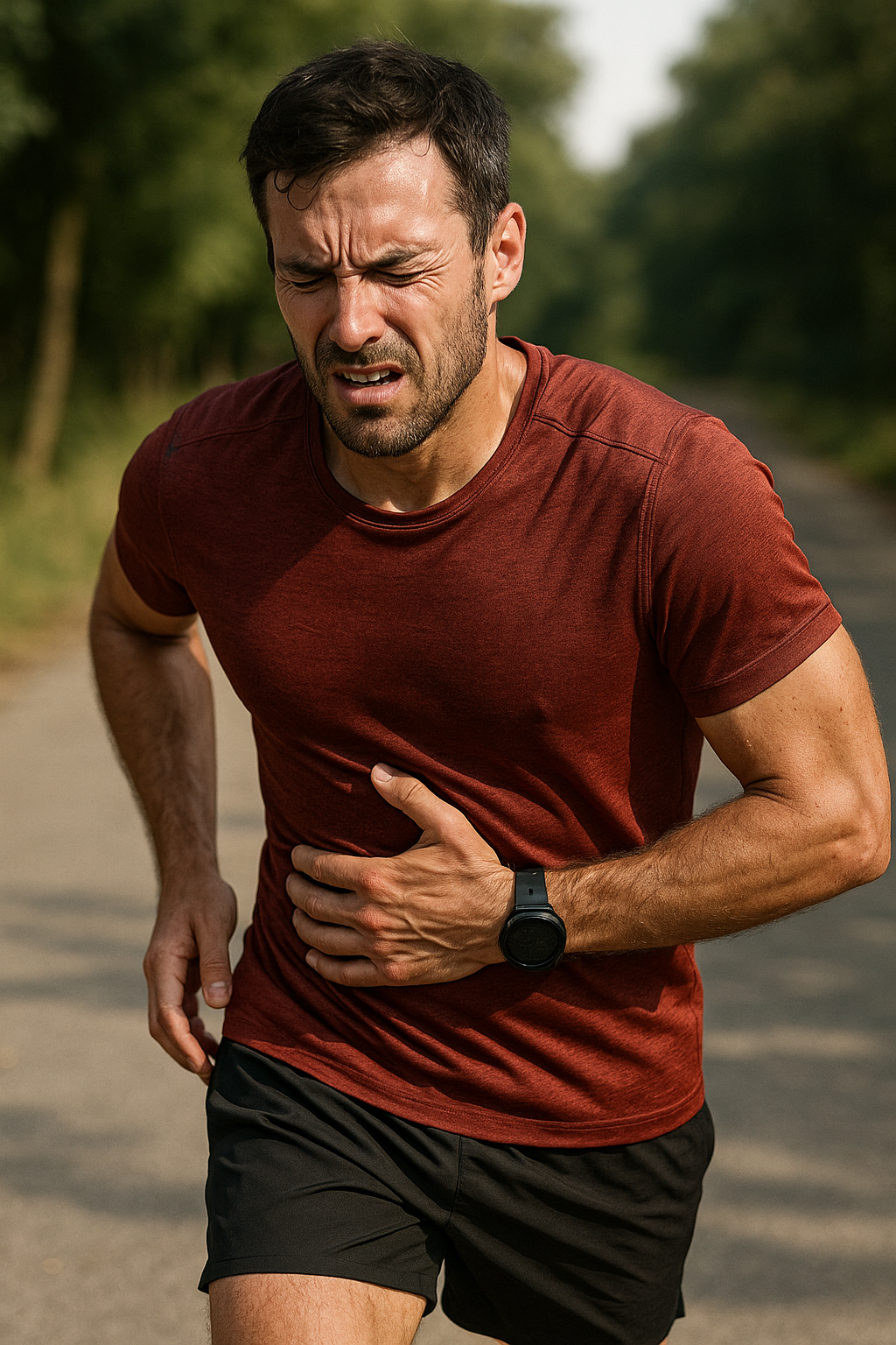 Hvorfor får man sidestik ved løb