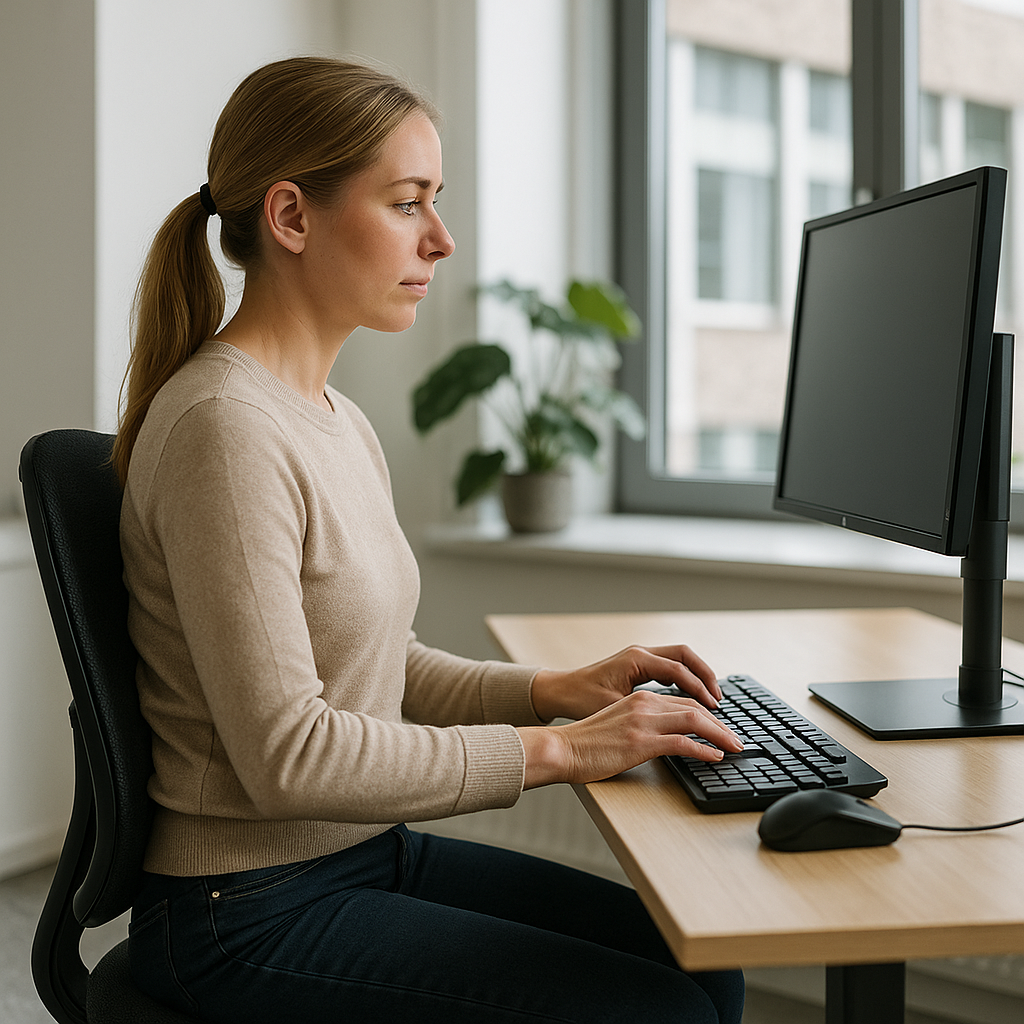 Opdag hemmeligheden bag en sundere arbejdsdag med korrekt arbejdsstilling