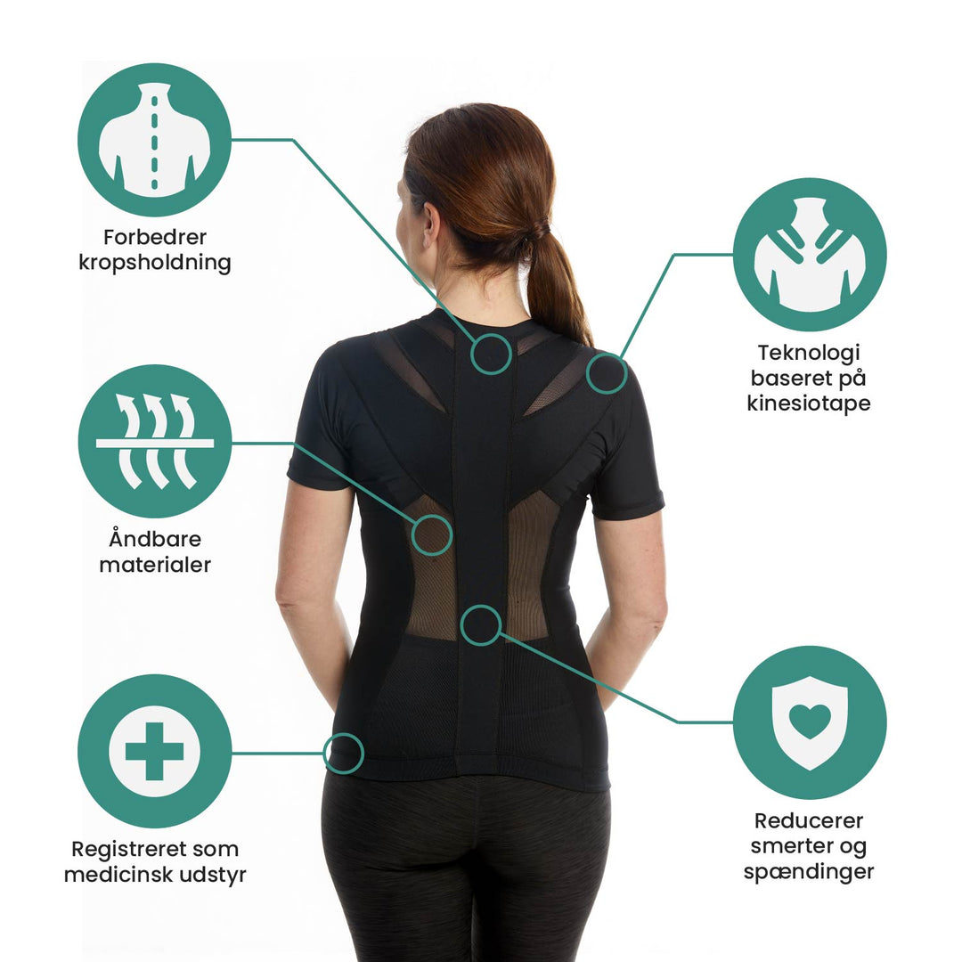 Women's Posture Shirt™ - Sort