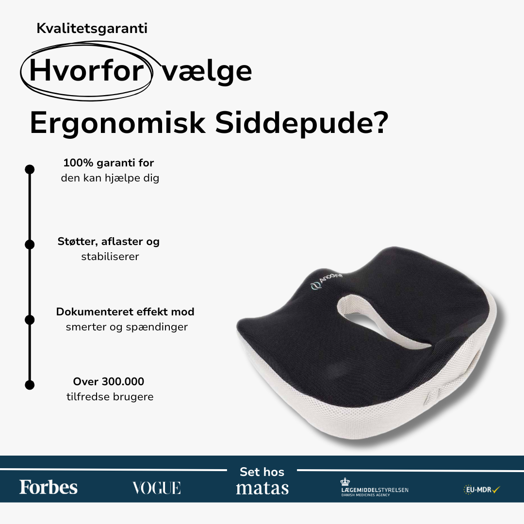 Ergonomisk Siddepude
