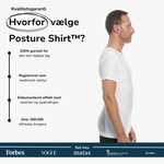 Men's Posture Shirt™ - Hvid