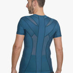 mens posture shirt blue 
