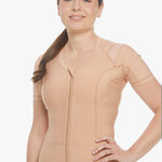 nude womens posture shirt zipper 